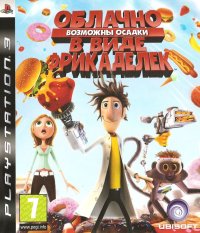 Cloudy with a Chance of Meatballs PAL Playstation 3 PAL box art